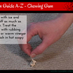 Stain Guide A-Z – Chewing Gum