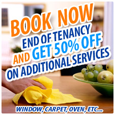 End of tenancy cleaning 50% OFF