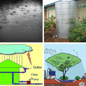 Home use of rainwater harvesting